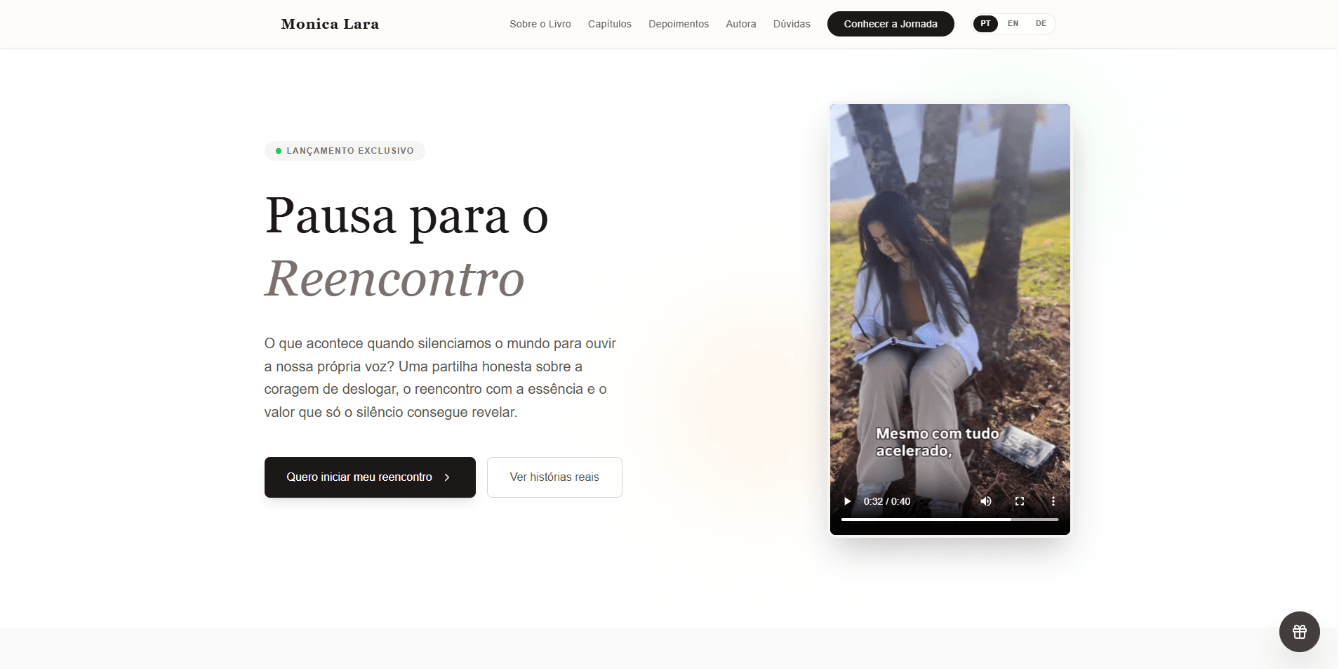 Pausa para o reencontro - Ebook